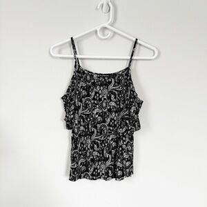 Express | Cold Shoulder Short Sleeve Top